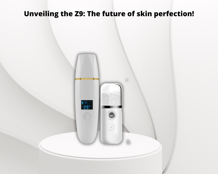 Scrubber Ultrasonique Z9: Nettoyage Profond, Lifting & Anti-acné